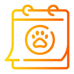 daycare gradient icon