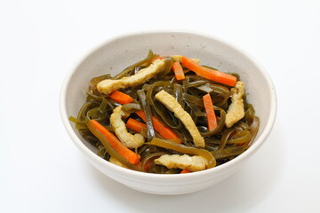 切り昆布の煮物