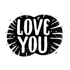 Vintage "Love You" lettering combines classic calligraphy with heartfelt romance. Ornate, expressive, and elegant, it captures timeless affection and nostalgia in a soulful, artistic design.