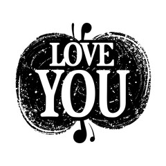 Vintage "Love You" lettering combines classic calligraphy with heartfelt romance. Ornate, expressive, and elegant, it captures timeless affection and nostalgia in a soulful, artistic design.