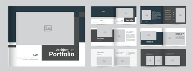 Modern Architecture Portfolio Landscape Template