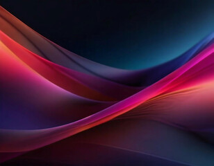 Multicolored wave background