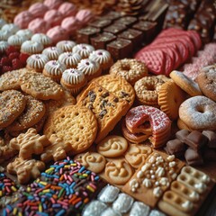 cookies in a market