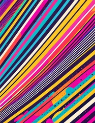 Obraz premium abstract colorful background with stripes and lines