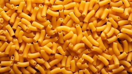 Close up of traditional italian pennettine pasta as rustic background for gourmet cuisine lovers