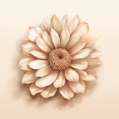 Fototapeta premium white chrysanthemum flower