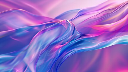 Rainbow Fluid Art on Vibrant Purple