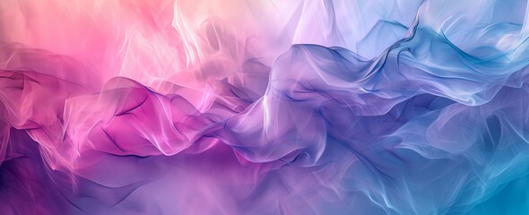 Abstract Rainbow Ripple on Purple Backdrop