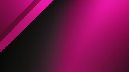 El fondo abstracto rosa y negro oscuro es claro con el degradado es la superficie con plantillas de textura metálica, líneas suaves, diseño tecnológico, patrón gráfico, fondo de neón diagonal. - obrazy, fototapety, plakaty