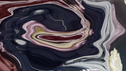 Fluid painting abstract texture intensive color mix wallpaper | Shiny black background shiny dark...