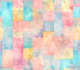 Fototapeta premium Pastel Acid Wash, Fabric Pattern, Seamless Pattern.