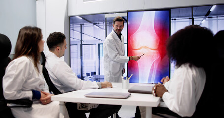 Radiologist Doctor Group Conference