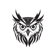 Owl Mascot Vector Images