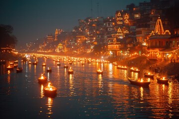 Ganga Aarti ceremony in Varanasi
