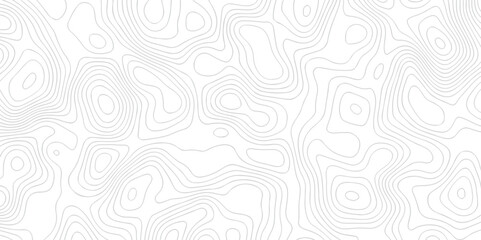 Black and white lines seamless Topographic map patterns, topography line map. Vintage outdoors style. The stylized height of the topographic map contour in lines and contours isolated on transparent.