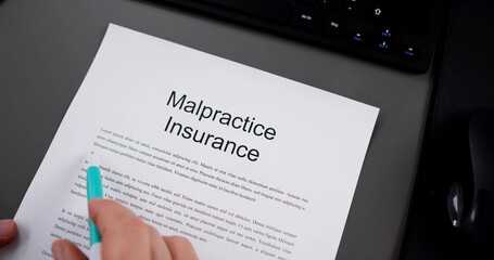 Malpractice Medical Insurance Coverage