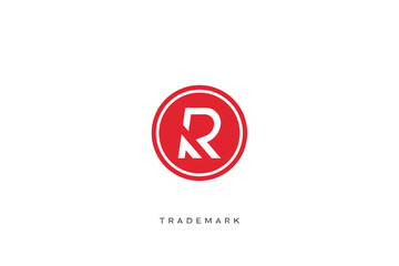 R letter vector trademark brand logo