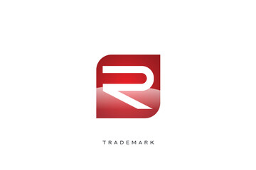 R letter vector trademark brand logo