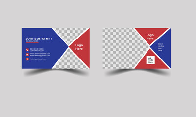 Fototapeta premium Creative Business Card design for profession