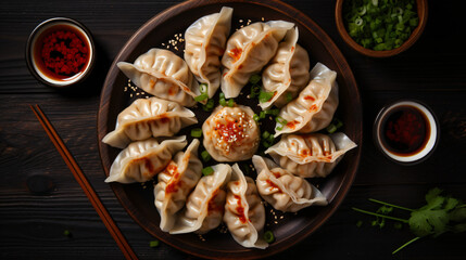 Asian dumplings