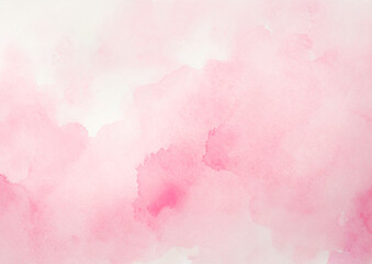  ピンクの水彩テクスチャ