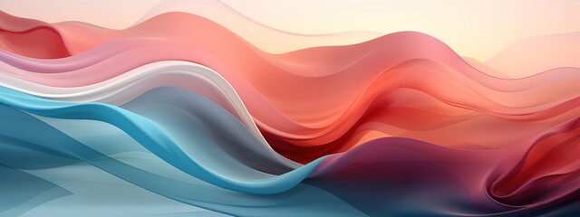 Abstract wave background. Created with Ai