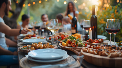 Scenic Family Feast: Mediterranean Cuisine