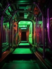 Clean Train Interior