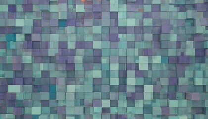 Fototapeta premium Polygonal flat decorative background with mosaic