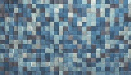 Fototapeta premium Polygonal flat decorative background with mosaic