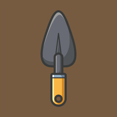 Simple cartoon carpentry and construction tools for home equipment and maintenance vector design art