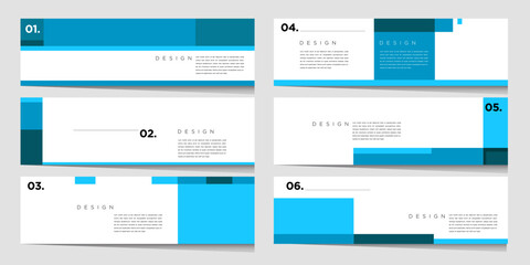 Vector Colorful Abstract Geometric Banner Design Template for Summer