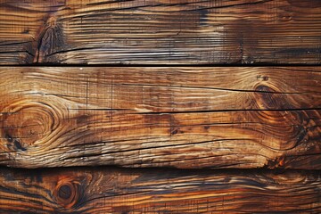 Detailed view of the wooden surface with deep tonal variations and lines.