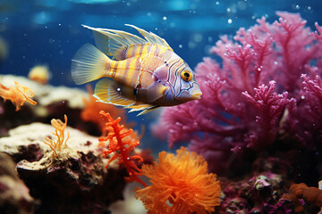 Seabed Colorful Underwater Marine Life