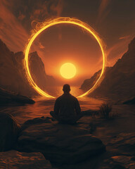 Meditation at Dusk