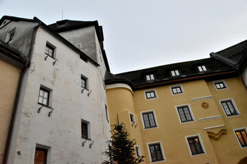 Fototapeta na wymiar In der Altstadt von Kitzzbühel