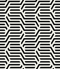 Vector seamless pattern with bold zigzag. Modern geometric texture. Repeating abstract background.