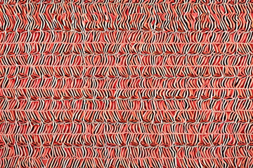 Repeating patterns creating a mesmerizing effect