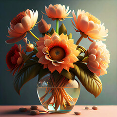 Beautiful flower color combination Flowers in a Vase
cute, #Flower #Sweet 
