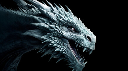 Beautiful Dragon Design, Perfect For Your Project or Wallpaper, Ai Generative