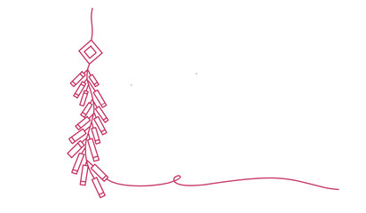 Icon of imlek. Chinese new year celebrations. Chinese new year icon.