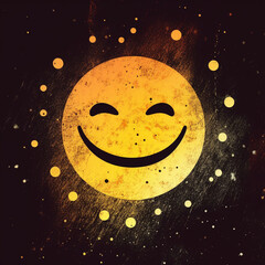 Sunny smile created with Generative Ai