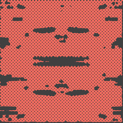 Abstract halftone grunge texture background image.