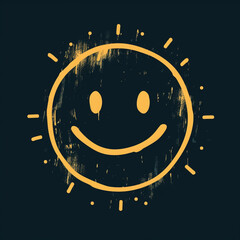 Sunny smile created with Generative Ai