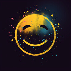 Sunny smile created with Generative Ai