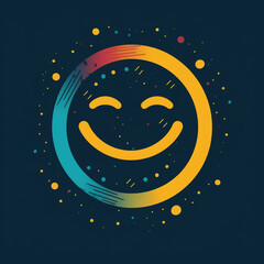 Sunny smile created with Generative Ai