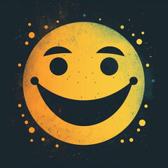 Sunny smile created with Generative Ai