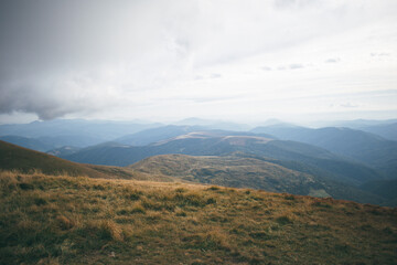 beautiful mountains. Ukrainian Carpathian Mountains