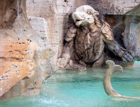 Fontana dei Fiumi, Piazza Navona Roma 2241