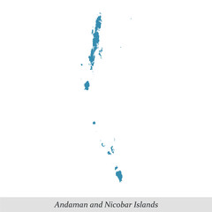 map of Andaman and Nicobar Islands is a Union territory of India with districts